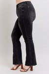 High Waisted Tummy Control Bootcut Jeans - Plus