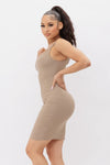 Midi Dress Mocha