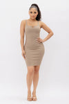 Midi Dress Mocha