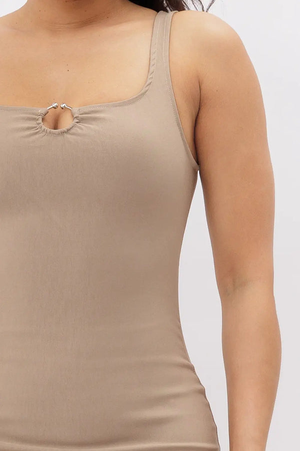 Midi Dress Mocha