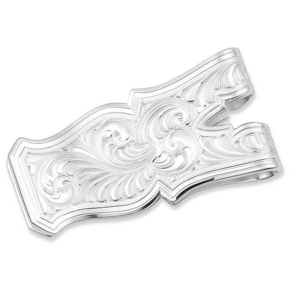 Open Range Money Clip with Longhorn