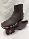 Urban Country Square Toe Botin - Crazy Choco