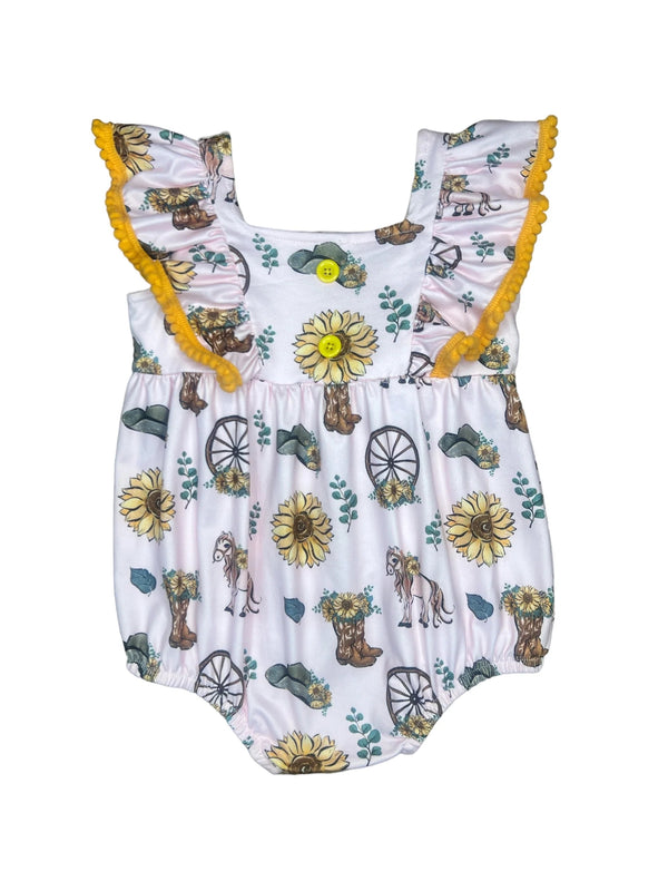Sunflower Romper Baby