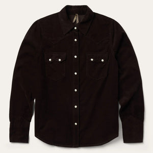 Stetson Women Courdry Denim Snap Shirt