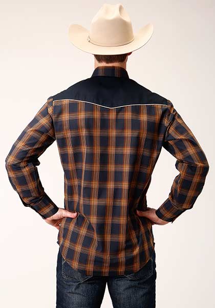Roper Men's Western Shirt Smile Pocket