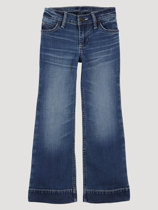 Wrangler Girls Wide Leg Trouser Jean - Shebly