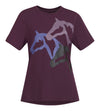 Head Turner Tee- Raisin