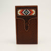 Nocona Rodeo Basket Weave Diamond Beaded