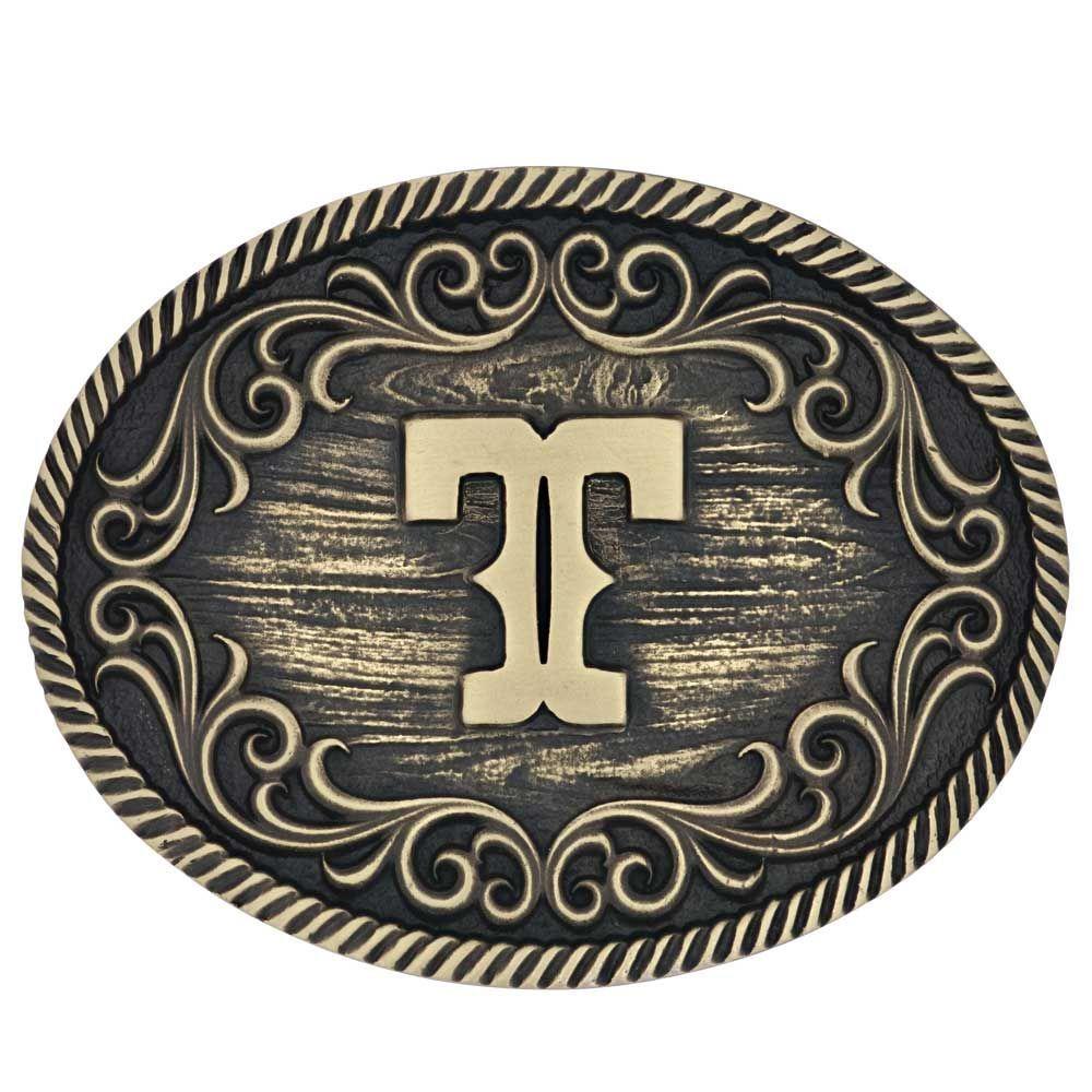 Texas Ranger Silver-Tone Belt Buckle