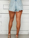 Raw Ripped Hem Shorts