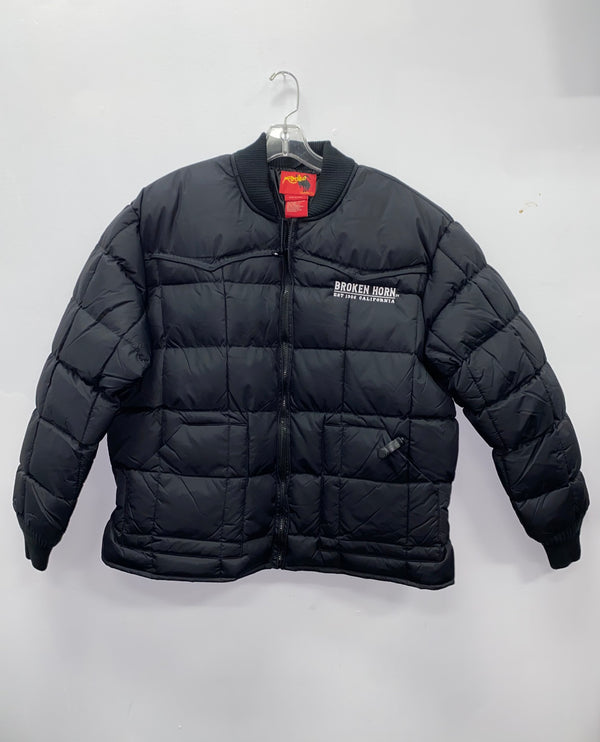 Broken Horn Logo Western Nylon Jacket