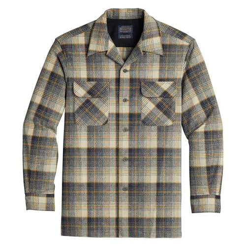 Original Board Shirt  - Ivory Mix / Slate Ombre