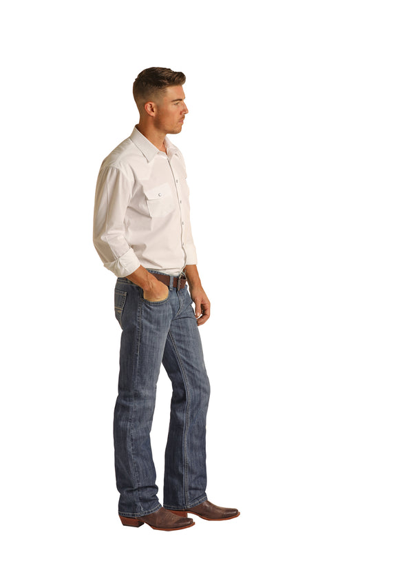 Rock & Roll Straight Raised Denim Pocket