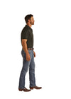 Rock & Roll Men's Ref Rope Stitch Raised Denim - Light Vintage