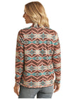 Rock & Roll Printed Cardigan - Neutral