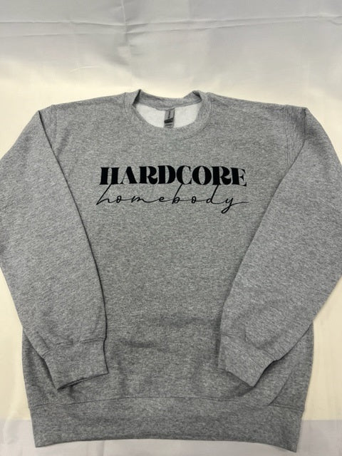 Hardcore Home-Body Crewneck - Grey