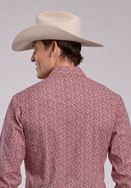 Roper Red Floral Print