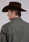 Roper Men's Olive Floral Print