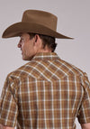 Roper Men Short Sleeve Plaid