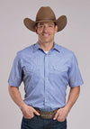 Roper Blue/White Wide Stripe