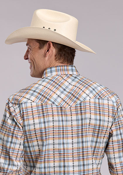 Roper Men's Snap Plaid