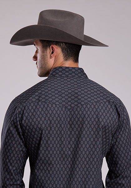 Roper Gy & Tq Aztec Print