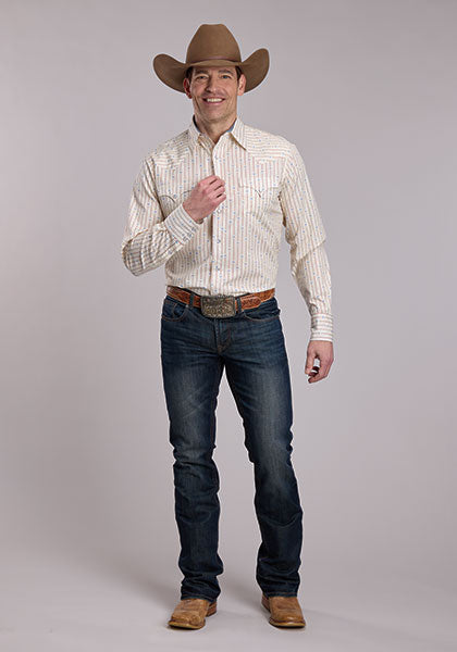Roper Vertical Striped Long Sleeve Shirt