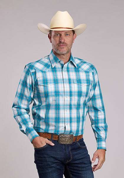 Roper Men's Trail Plaid