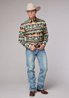 Roper Men's Horizontal Aztec Serepe