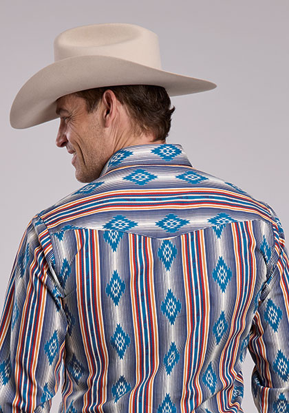 Roper Men's Ombre Stripe