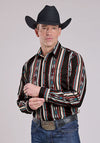 Roper Men's Vertical Serape Stripe