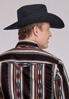 Roper Men's Vertical Serape Stripe