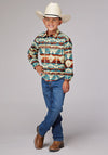 Roper Boy's Horizontal Aztec Serepe