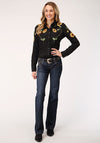 Roper Old West Sanp Embroidery Retro Shirt