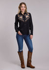 Roper Women's Western Shirt - Broken horn