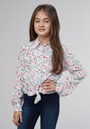 Roper Girls Scattered Aztec Printed Rayon