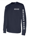 Broken Horn Logo Long Sleeve Tee - Circle Logo