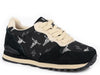 Roper Woman Black Giddyup Longhorn Jogger Shoes