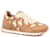 Roper Woman Black Giddyup Longhorn Jogger Shoes - Broken horn