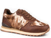 Roper Woman Black Giddyup Longhorn Jogger Shoes - Broken horn