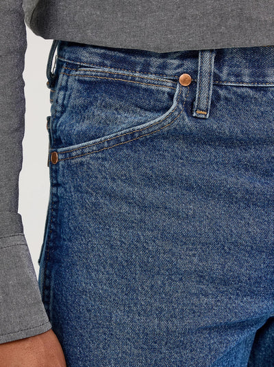 Wrangler Mens Cowboy Cut Jean Slim Fit - Stonewash