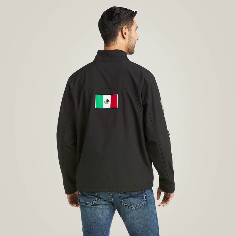 Ariat mens new team softshell Mexico jacket