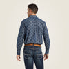 Ariat Men Keanu Classic Fit Shirt - Blue