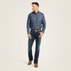 Ariat Men Keanu Classic Fit Shirt - Blue