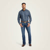 Ariat Men Girard Classic Fit - Chambray Blue