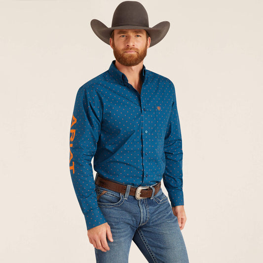Ariat Men LS Team Clarence Fitted Shirt