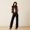 Ariat Swirls Faux Leather Vest