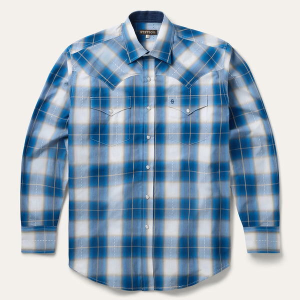 Stetson Ombre Plaid Shirt