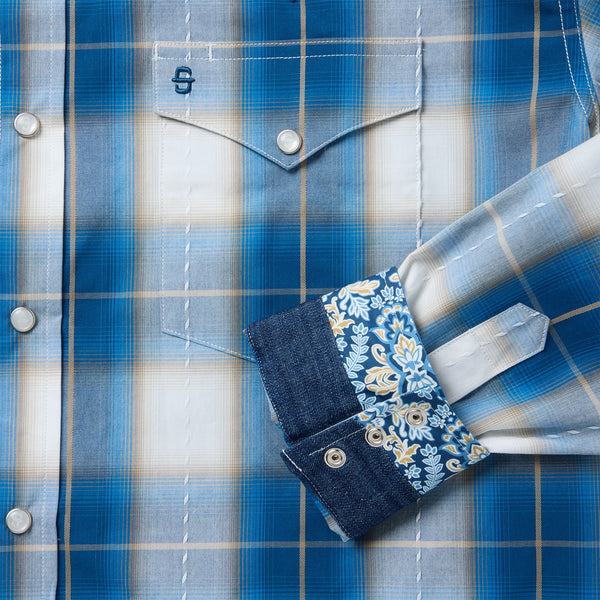 Stetson Ombre Plaid Shirt