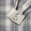 Stetson Smoke Diamonds Plaid Western Shirt